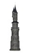 Leinwandbild Motiv Castle tower - 3D render