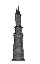 Castle Tower - 3D Render