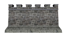 Castle Wall - 3D Render