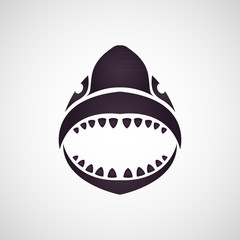 Poster - Shark logo vector