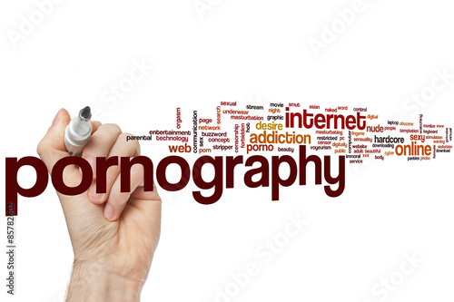 Photographie  Pornographie nuage de mots