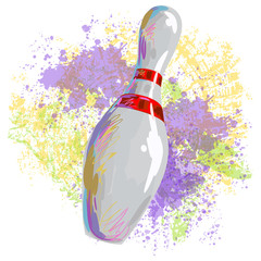 Poster - Bowling Pin
All elements are in separate layers and grouped.
