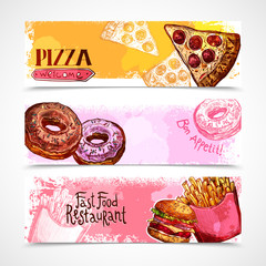 Canvas Print - Fast Food Banners