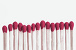 © neosiam - Match Stick extreme Closeup isolated on whitebackground.
