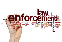 Law Enforcement Word Cloud