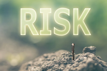 Wall Mural - concept of risk