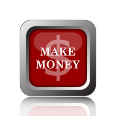 Canvas Print - Make money icon