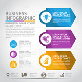 Fototapeta  - Business infographic
