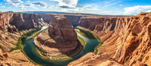 Panorama View At The Horseshoe Bend