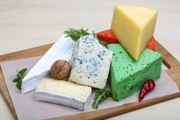 Assortment cheese