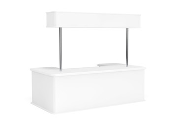 Leinwandbilder - Blank Promotion Stand
