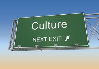 Wall Mural - culture sign