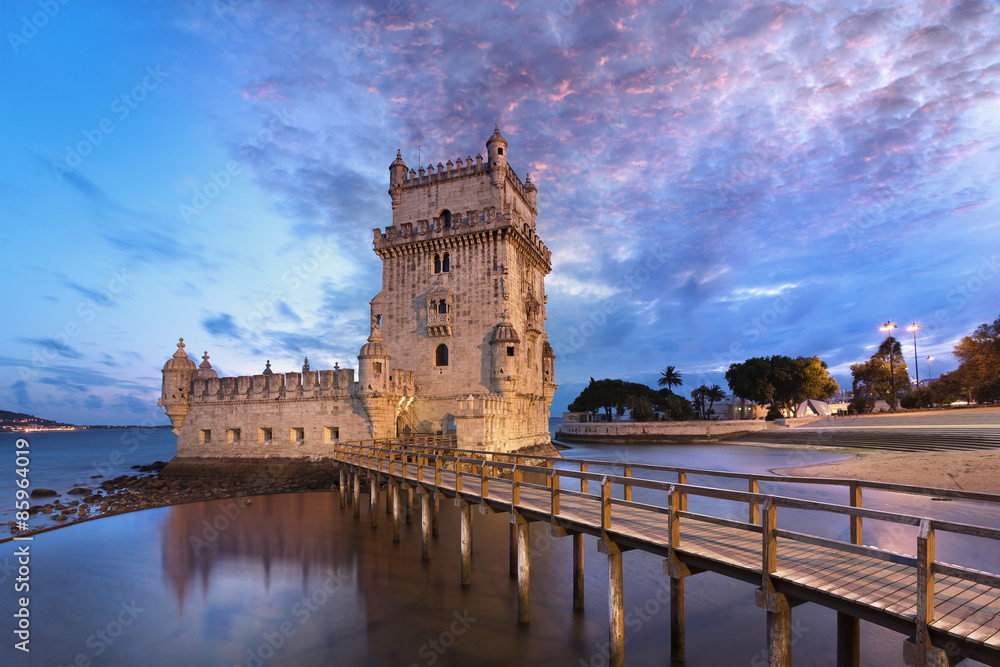 wieza-torre-de-belem-belem-lizbona-portugalia