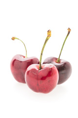 Canvas Print - Cherry fruit isolated