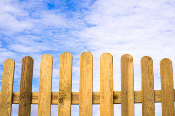 Poster - Fence and blue heaven