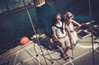 © Nejron Photo - Stylish wealthy couple on a yacht