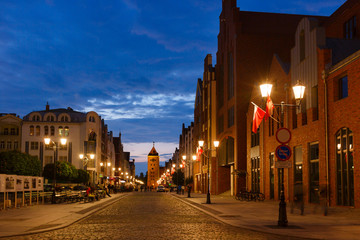 Old town in Elblag