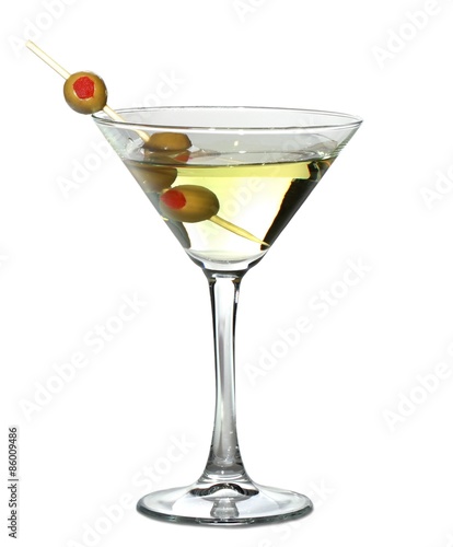 Fotomural Martini, Cocktail, Martini Glass.