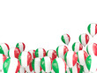 © Mikhail Mishchenko - Flying balloons with flag of italy