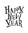 © Maksim Kostenko - Happy New Year. Lettering