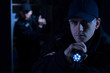 © Photographee.eu - Police officer with torch