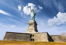 Statue Of Liberty In New York City, USA.