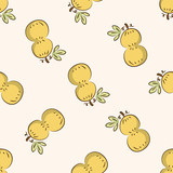 Fototapeta Dziecięca - vegetable icon,10,seamless pattern