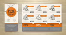 Pizza Concept Design. Corporate Identity. Document Template