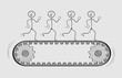 © muuraa - four people on treadmill