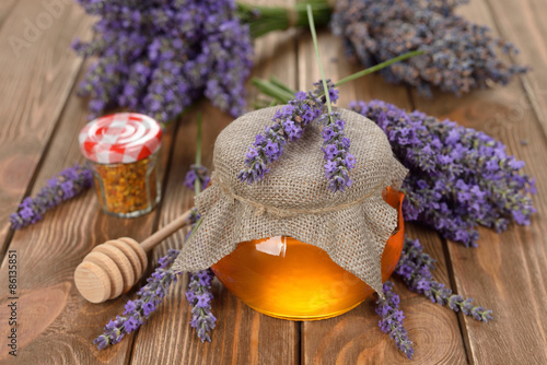 Naklejka dekoracyjna Lavender honey