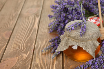 Canvas Print - Lavender honey