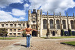 © XtravaganT - Student at the Kings Gate and chapel, Trinity