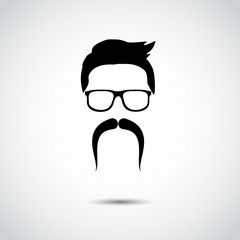Wall Mural - retro gentleman. vector illustration.
