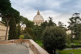 Fototapeta Tęcza - Dome of St. Peter's Basilica