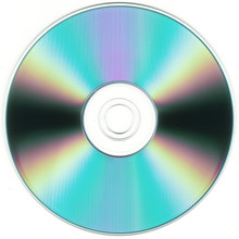 Isolated CD Or DVD Silhouette