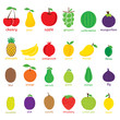 © vectoraart - creative different fruit set design vector