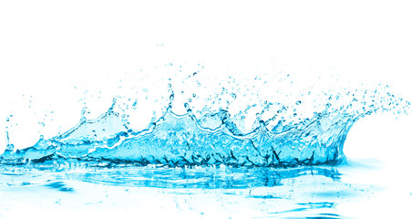 Canvas Print - turquoise water splash