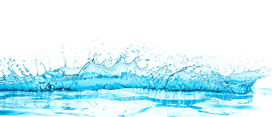 Canvas Print - turquoise water splash