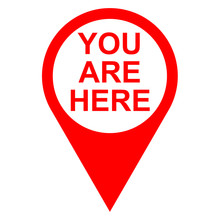 You Are Here Graffiti Free Stock Photo - Public Domain Pictures