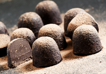 Fototapeta miłość piłka czekolada kakao