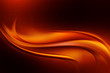 Dark Orange Modern Abstract Waves Background