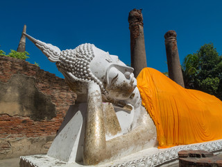 Wall Mural - Buddha statue in Ayutthaya province