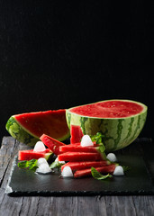 Wall Mural - Ripe watermelon