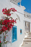 Fototapeta Uliczki - Architecture on Santorini island, Greece