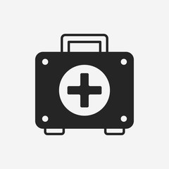 Canvas Print - First aid kit icon