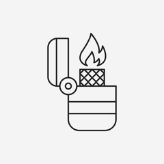 Poster - Lighter line icon