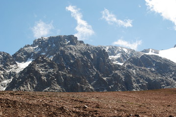 chimbulak mountains kazakhstan