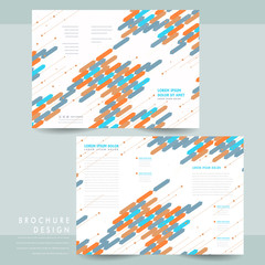 Canvas Print - modern brochure template design