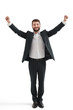 © ArtFamily - man raising hands up