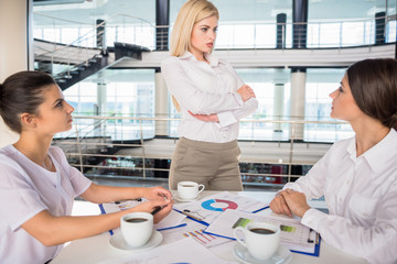 Wall Mural - Women in business